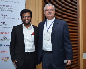 Ram Mohan with Rajiv Bajaj